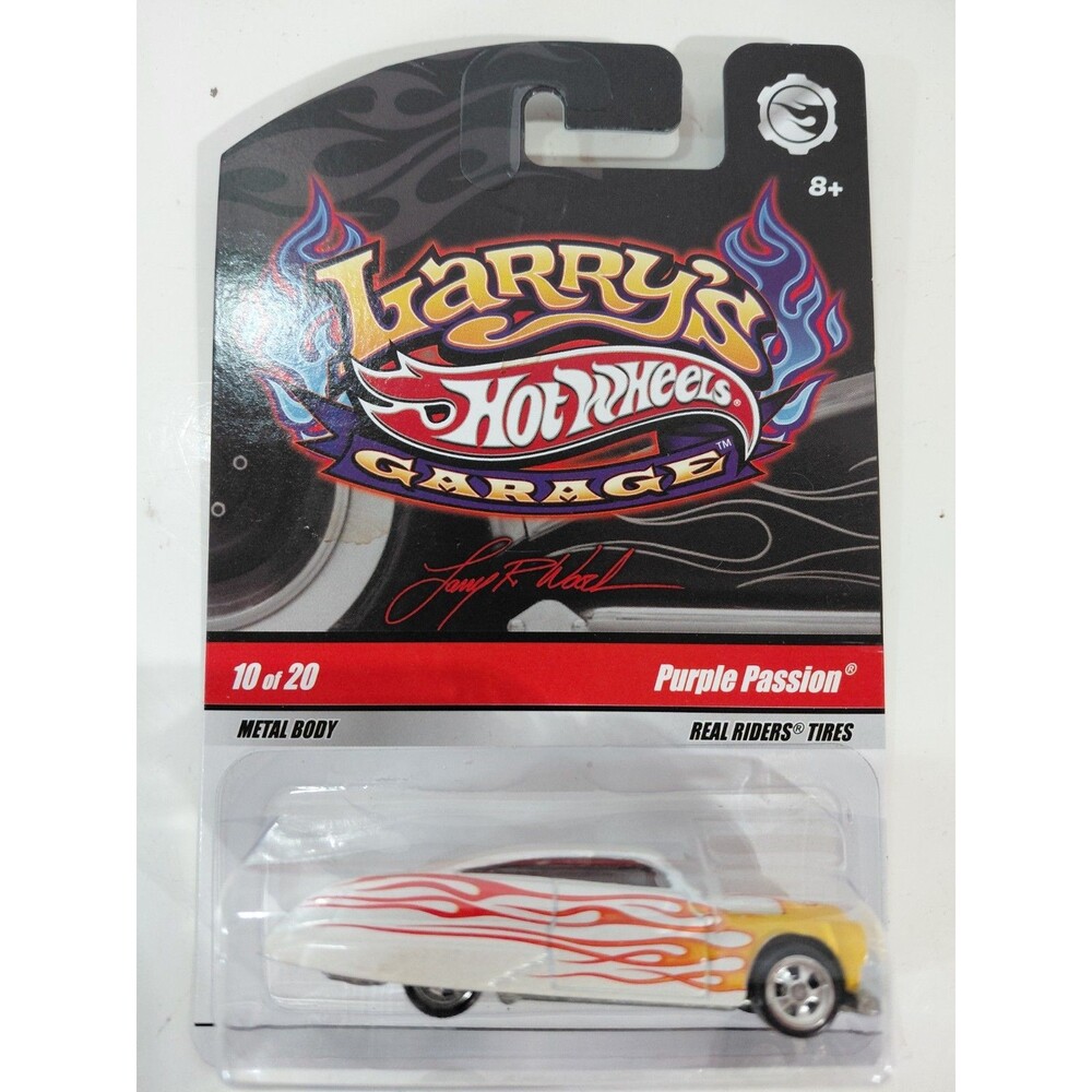 NIP Hot Wheels Larry's Garage 1:64 Die Cast Purple Passion Custom Classic Car